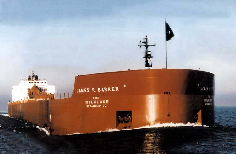 James R Barker freighter